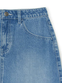 Women's Varsity Logo Denim Skirt