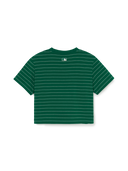 Women's Varsity Strip Crop T-shirt