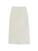 Women's GORPCORE Shirring Cargo Long Skirt