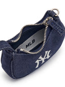 Basic Denim Mini Bag Keyring