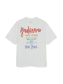 Basic Street Color Lettering Over Fit T-shirt