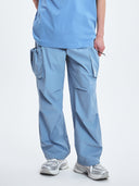 Gorpcore Light Weight String Cargo Wide Pants