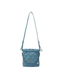 Basic Quilting PU Mini Bucket Cross Bag
