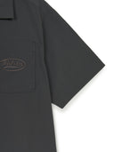 Varsity Vintage Cursive Short Sleeve Work Shirt