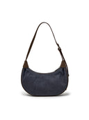 Denim Color Combination Hobo Bag