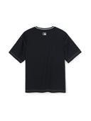 STEET BASIC WOVEN BIG LOGO T-SHIRT SET