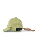 Basic Suede Ballcap Pouch Keyring