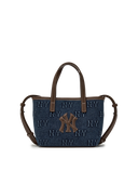 Classic Monogram Denim Embo Mini Cross Bag