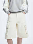 Women's Basic Cargo Denim Shorts