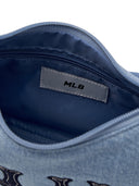 Varsity Denim Hobobag