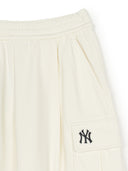 Basic Small Logo Cargo Wide Pants