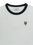 Women's Basic Small Logo Ringer T-Shirts