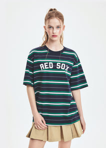 Varsity Stripe Over Fit T-shirt