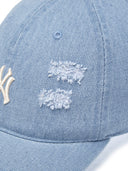 Pigment Damaged Washing Ballcap
