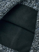 Loose Fit Melange Meowing Beanie