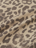 Women's Cotton Leopard Mini Skirt