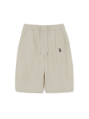 Basic Cotton Touch Curved Bermuda Shorts