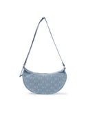 Classic Monogram Denim Vintage Hobo Bag