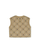 Dia Monogram Vest Short Slv 3 Set (girl's)
