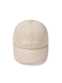 Varsity Vintage Cursive Tone-on-tone Unstructured Ball Cap