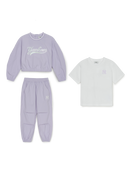 Street Varsity Girl's Woven Sweatshirt Set (3 Set)