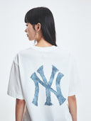 Denimlike Monogram Big Lux Over Fit T-shirt