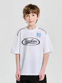 [cool Field] Basic Outdoor Blocking Round Logo T-shirt