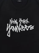 Sportive Mesh Graphic Sleeveless T-Shirts