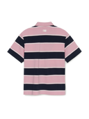Varsity Stripe Over Fit Polo T-shirt
