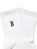 Small Logo Embroidery Socks 3pairs Set