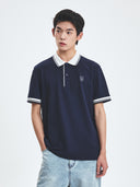Basic Collar Point Comfortable Fit Polo T-shirt