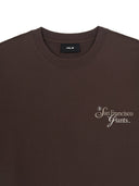 Sheriff Lettering Semi Over-Fit T-shirt