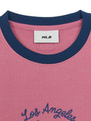 Women's Varsity Ringer Slim Crop T-shirt