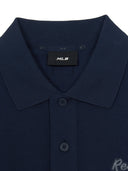 Varsity Small Cursive Over Fit Polo T-Shirts