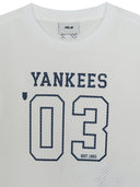 Sportive Varsity Mesh T-shirt Set (Girl's)