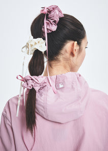 Ribbon Strap Hair Scrunchie Large