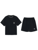 [cool Field] Sportive Basic Woven Pocket T-shirt Set