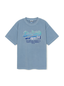 Women's Varsity Washing Vintage Over Fit T-shirt