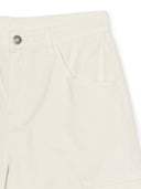 Women's Basic Cargo Denim Shorts