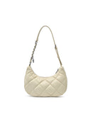 Basic Quilting Tech PU Hobo Bag