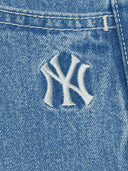 Women's Varsity Logo Wide Denim Pants