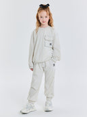 Basic Outdoor Woven Sweatshirt Set