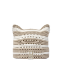 SUMMER STRIPE MEOWING BEANIE
