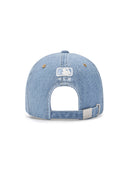 Color Denim Unstructured Ball Cap