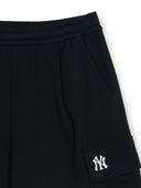 Basic Small Logo One Tuck Cargo Bermuda Pants