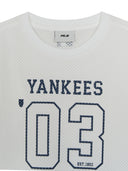 Sportive Varsity Mesh T-shirt Set (Girl's)