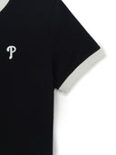 Women's Basic Small Logo Ringer T-shirts