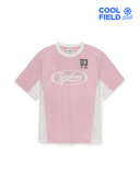 [cool Field] Basic Outdoor Blocking Round Logo T-shirt