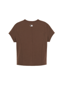 Women's Slim Crop Cap Sleeve T-shirt