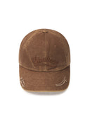 Varsity Vintage Cursive Tone-on-tone Unstructured Ball Cap